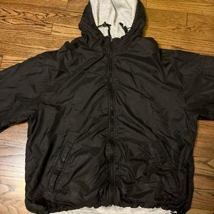 nice black rain jacket